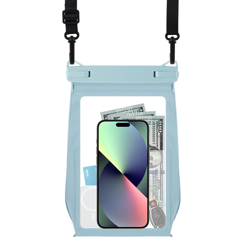 8.2-inch Phone Bag IPX8 Waterproof 30m Underwater Touch Screen Phone Case with Lanyard 8.2-inch Phone Bag IPX8 Waterproof 30m Underwater Touch Screen Phone Case with Lanyard